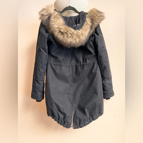 Aritzia Military Edition Duck Down Fishtail Parka in Black, women’s XS - Picture 4 of 11